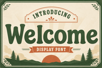 Welcome Font Styles for Creative Web Designs
