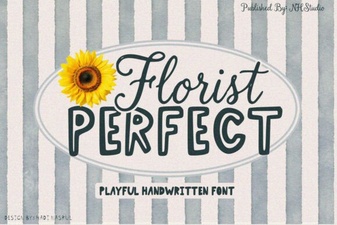 Florist Perfect Font: Design & Project Ideas