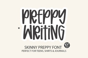 Preppy Fonts for Clean Website Design