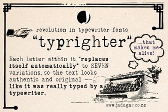 Typrighter Font: Typography for Creative Projects